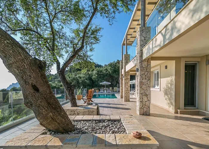 Ocean View Luxury Ethra Villa Kontogialos